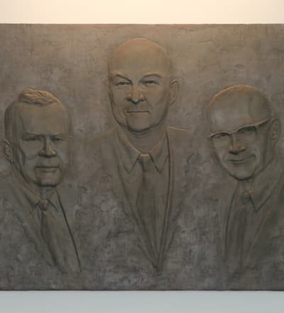 University of Texas at Dallas founders sculpture