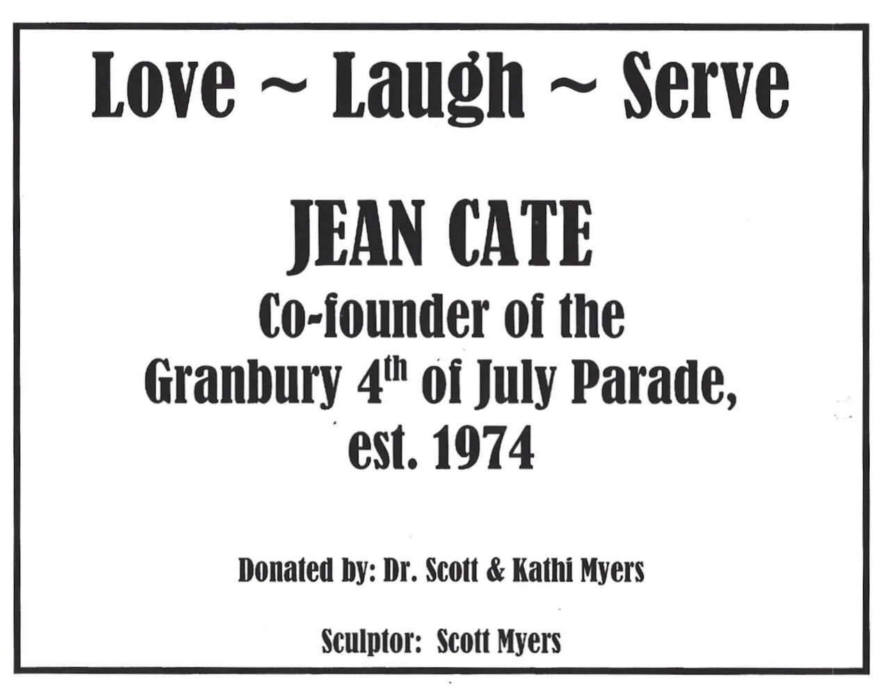 Jean Cate detail