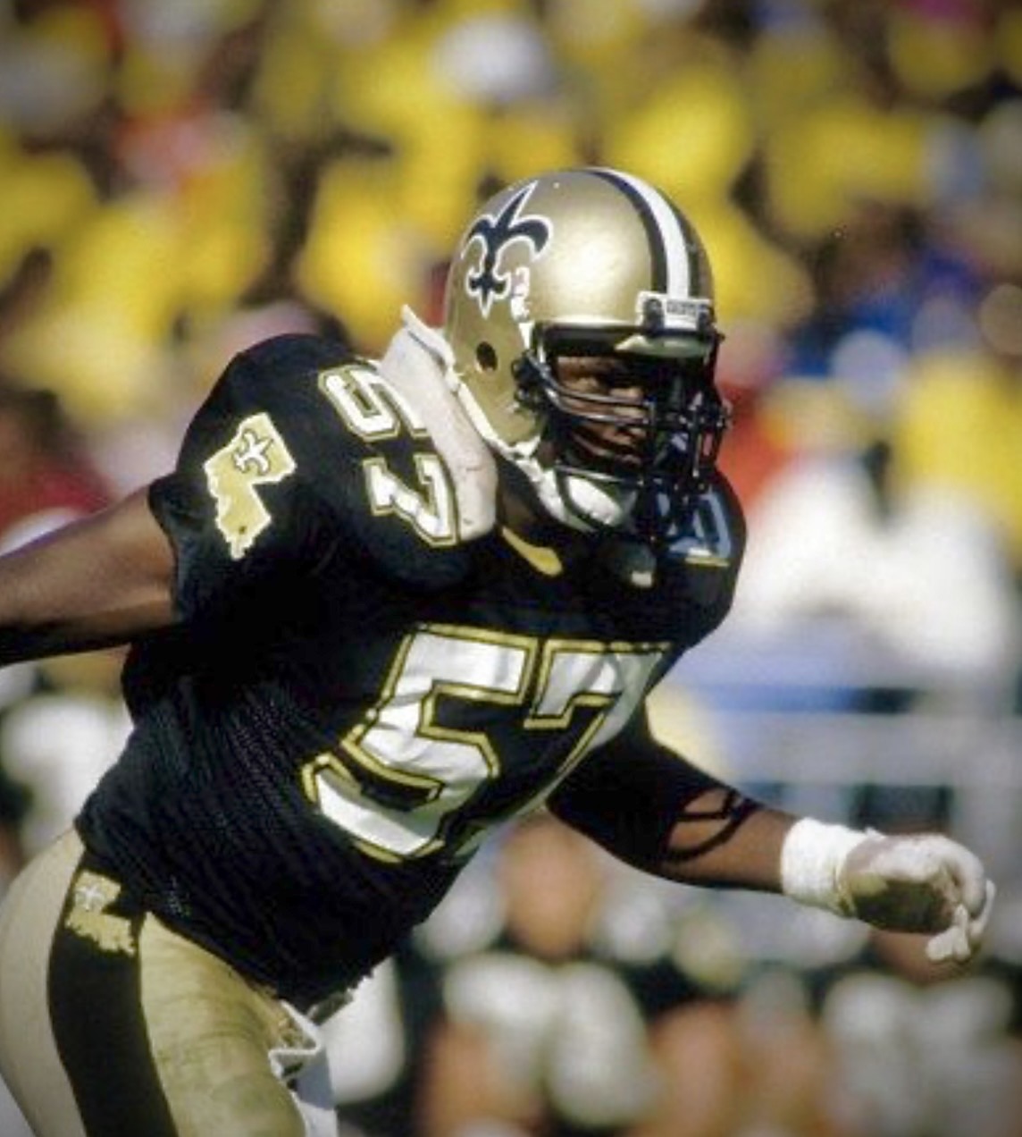 Rickey Jackson in uniform