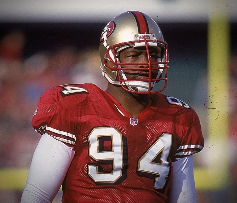 Charles Haley in San Francisco 49ers uniform