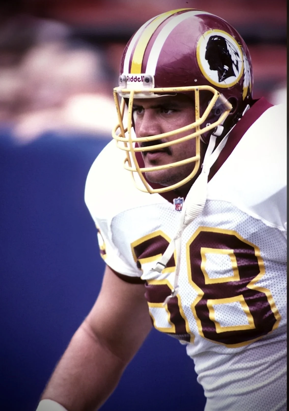 Russ Grimm in Washington Redskins uniform