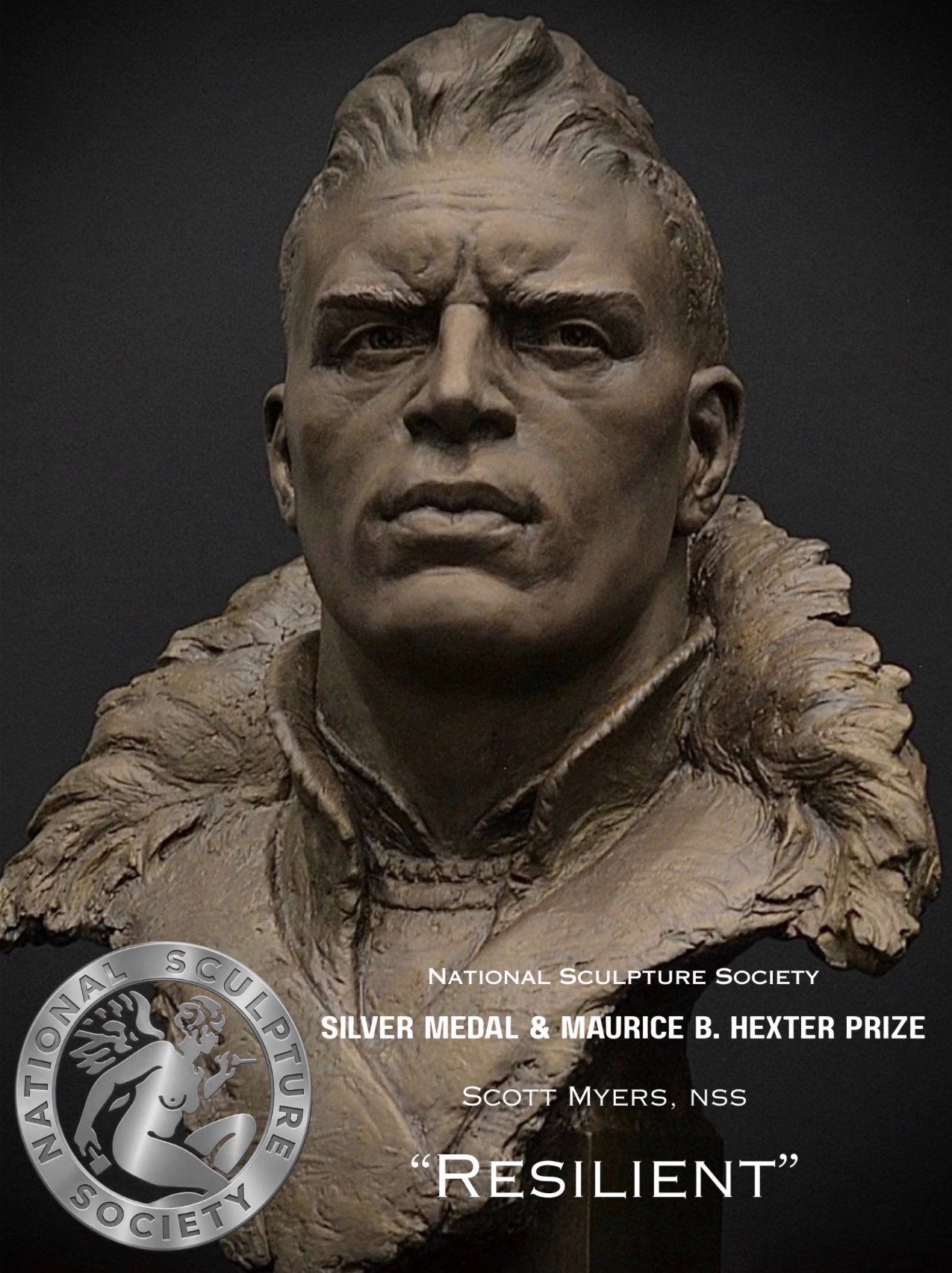 National Sculpture Society Silver Medal and Maurice B. Hexter Prize awarded to Scott Myers for Resilient